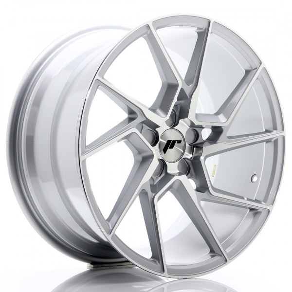 JR Wheels JR33 19x9,5 ET20-45 5H BLANK Silver Machined Face