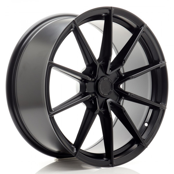 JR Wheels SL02 19x8 ET20-40 5H BLANK Matt Black