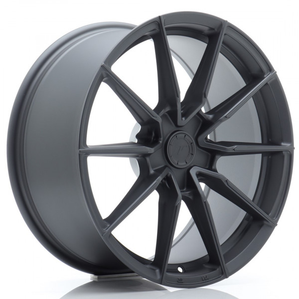 JR Wheels SL02 18x9 ET20-51 5H BLANK Matt Gun Metal