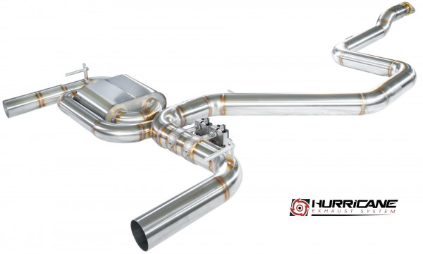 Hurricane 3,5&quot; Abgasanlage für Hyundai i30 N Fastback OPF V2 VFL