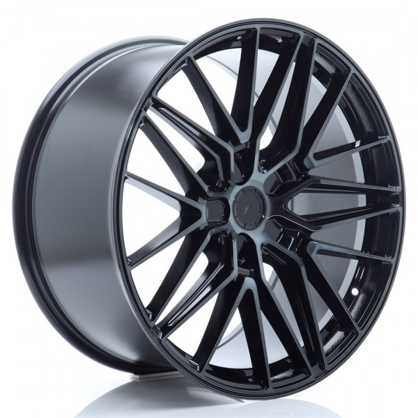 JR Wheels JR38 21x10,5 ET10-46 5H BLANK Black Brushed w/Tinted Face