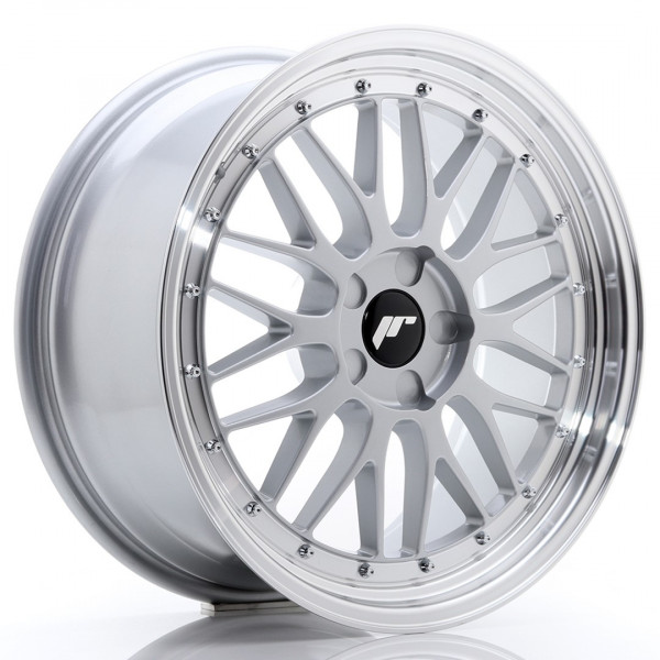 JR Wheels JR23 19x8,5 ET35-50 5H BLANK Hyper Silver w/Machined Lip