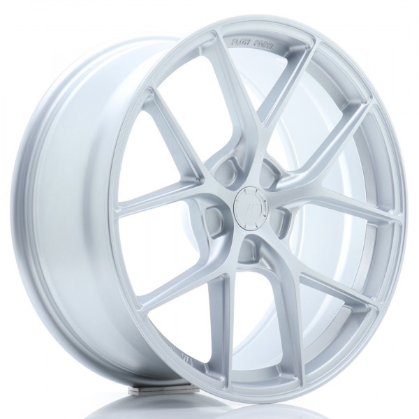 JR Wheels SL01 19x9 ET20-51 5H BLANK Matt Silver