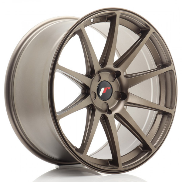 JR Wheels JR11 20x10 ET20-40 5H Blank Matt Bronze