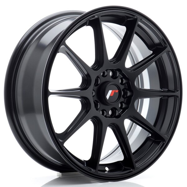 JR Wheels JR11 17x7 ET35 4x98/108 Matt Black