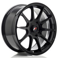 JR Wheels JR11 17x8 ET20-35 5H BLANK Gloss Black