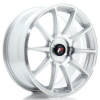 JR Wheels JR11 18x7,5 ET20-40 BLANK Silver Machined