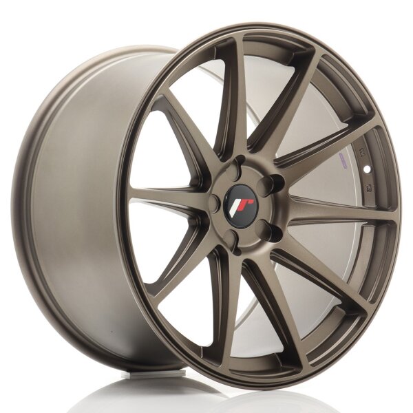 JR Wheels JR11 20x11 ET30-52 5H Blank Matt Bronze