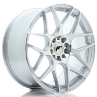 JR Wheels JR18 18x8,5 ET35 5x100/120 Silver Machined Face