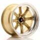 JR Wheels JR19 16x9 ET-15 4x100/114 Gold