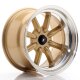 JR Wheels JR19 16x9 ET-25-(-15) BLANK Gold