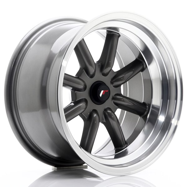 JR Wheels JR19 16x9 ET-25-(-15) BLANK Gun Metal