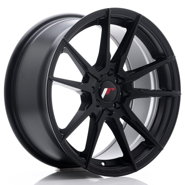 JR Wheels JR21 17x8 ET35 5x108/112 Matt Black