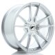 JR Wheels JR21 18x8 ET20-40 BLANK Silver Machined