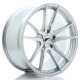 JR Wheels JR21 20x10 ET20-48 5H BLANK Silver Machined Face