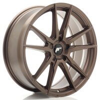 JR Wheels JR21 20x8 ET20-40 5H BLANK Matt Bronze