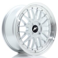 JR Wheels JR23 17x8 ET20-45 4H BLANK Hyper Silver...