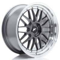 JR Wheels JR23 20x10 ET20-40 5H BLANK Hyper Gray...