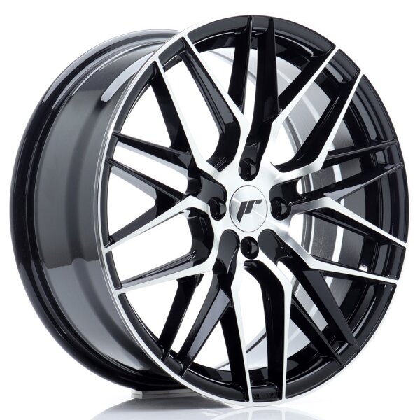 JR Wheels JR28 18x7,5 ET40 4x100 Gloss Black Machined Face