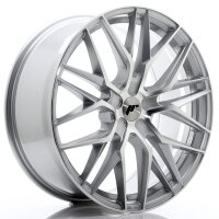 JR Wheels JR28 21x9 ET15-45 5H BLANK Silver Machined Face