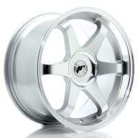 JR Wheels JR3 18x9 ET15-40 BLANK Silver Machined Face