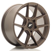 JR Wheels JR30 17x8 ET20-40 5H BLANK Matt Bronze