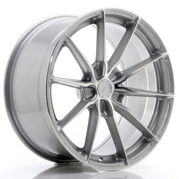 JR Wheels JR37 19x9,5 ET20-45 5H BLANK Silver Machined Face