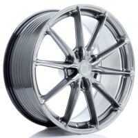 JR Wheels JR37 21x9 ET10-52 5H BLANK Hyper Black