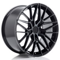 JR Wheels JR38 18x9 ET20-45 5H BLANK Black Machined...