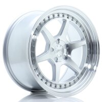 JR Wheels JR43 18x9,5 ET15-35 5H BLANK Silver w/Machined...