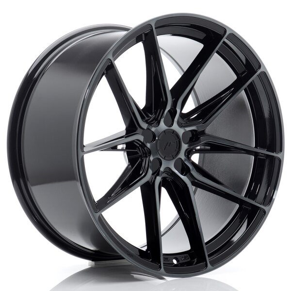 JR Wheels JR44 20x10 ET15-35 5H BLANK Black Machined w/Tinted Face