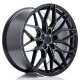 JR Wheels JR46 19x9 ET20-40 5H BLANK Black Machined w/Tinted Face