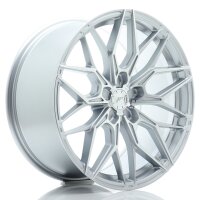 JR Wheels JR46 19x9 ET20-40 5H BLANK Silver w/Machined Face