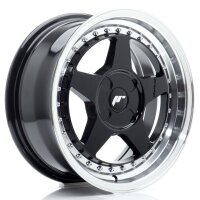 JR Wheels JR6 16x7 ET20-35 4H BLANK Gloss Black...