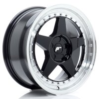 JR Wheels JR6 17x8 ET20-35 5H BLANK Gloss Black...