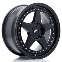 JR Wheels JR6 17x8 ET20-35 5H BLANK Matt Black