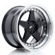 JR Wheels JR6 18x10,5 ET25 5x114,3/120 Gloss Black w/Machined Lip