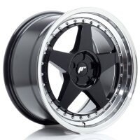 JR Wheels JR6 18x9 ET20-35 5H BLANK Gloss Black...