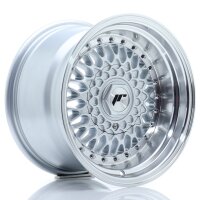 JR Wheels JR9 15x9 ET10 4x100/108 Silver w/Machined...