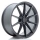 JR Wheels SL02 19x8 ET40 5H BLANK Matt Gun Metal