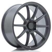 JR Wheels SL04 19x8 ET20-40 5H BLANK Matt Gun Metal