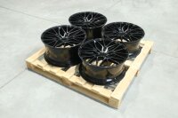 Set of JR38 19x8,5 ET40 + 19x9,5 ET35 5x112 Black Brushed...